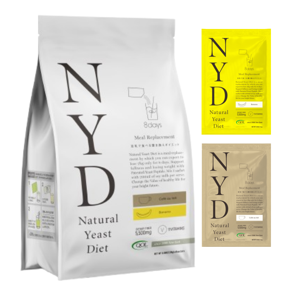 NYD_ﾅﾁｭﾗﾙｲｰｽﾄﾀﾞｲｴｯﾄﾊﾞﾅﾅ･ｶﾌｪｵﾚ味_各25g×4包